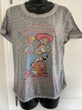 Toy Story Girls Supporting Girls Graphic Tee